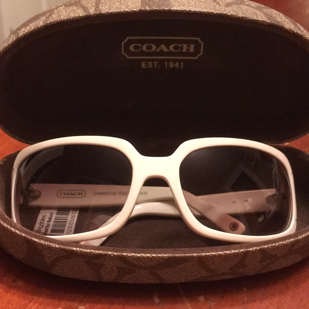 Coach Samantha White Sunglasses